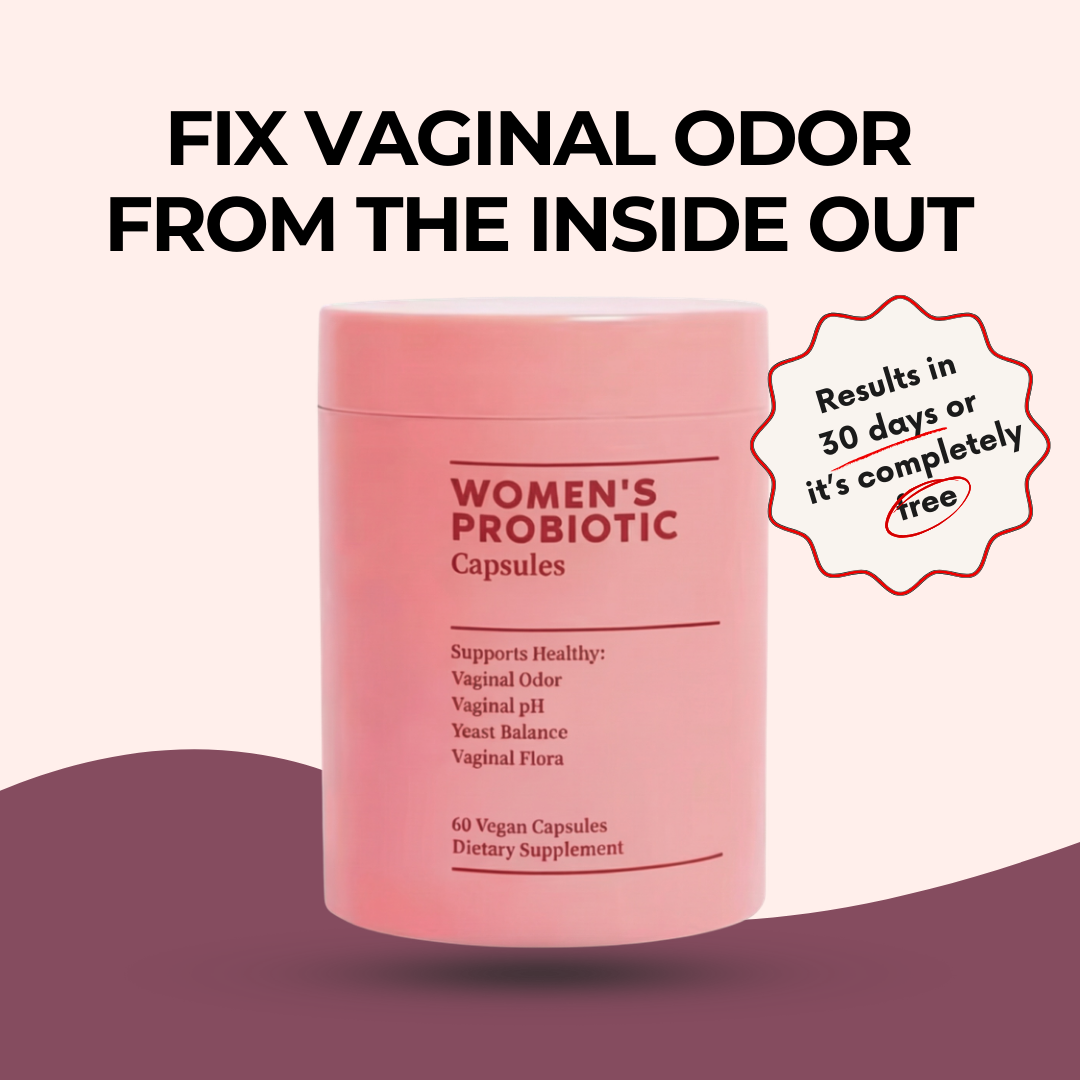 Women's Probiotic Capsules for Vaginal Balance & Daily Freshness