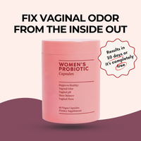 Women's Probiotic Capsules for Vaginal Balance & Daily Freshness