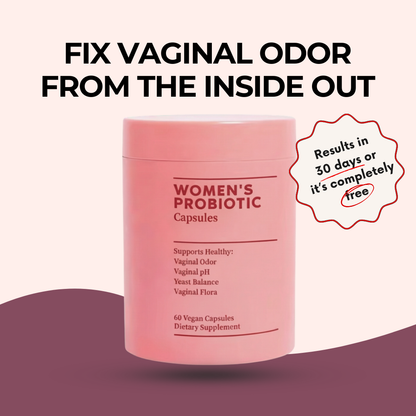 Women's Probiotic Capsules for Vaginal Balance & Daily Freshness