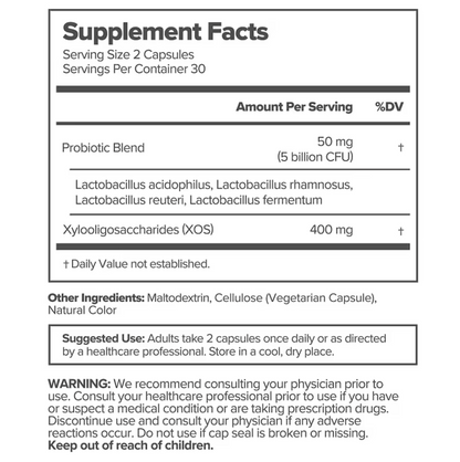 Women's Probiotic Capsules for Vaginal Balance & Daily Freshness